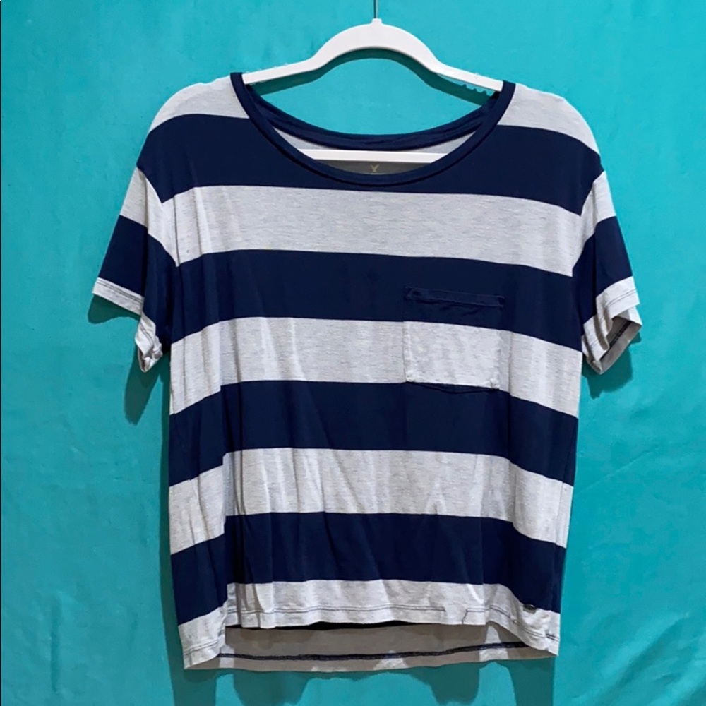 American Eagle Soft & Sexy striped shirt